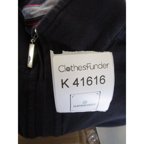 New England Patriots Sweatshirt Medium Tommy Bahama NFL 1/4 Zip Knit - Picture 13 of 13